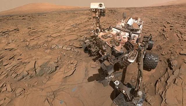 NASA公布迷人火星陨石坑罕见画面，曾是湖泊和溪流家园