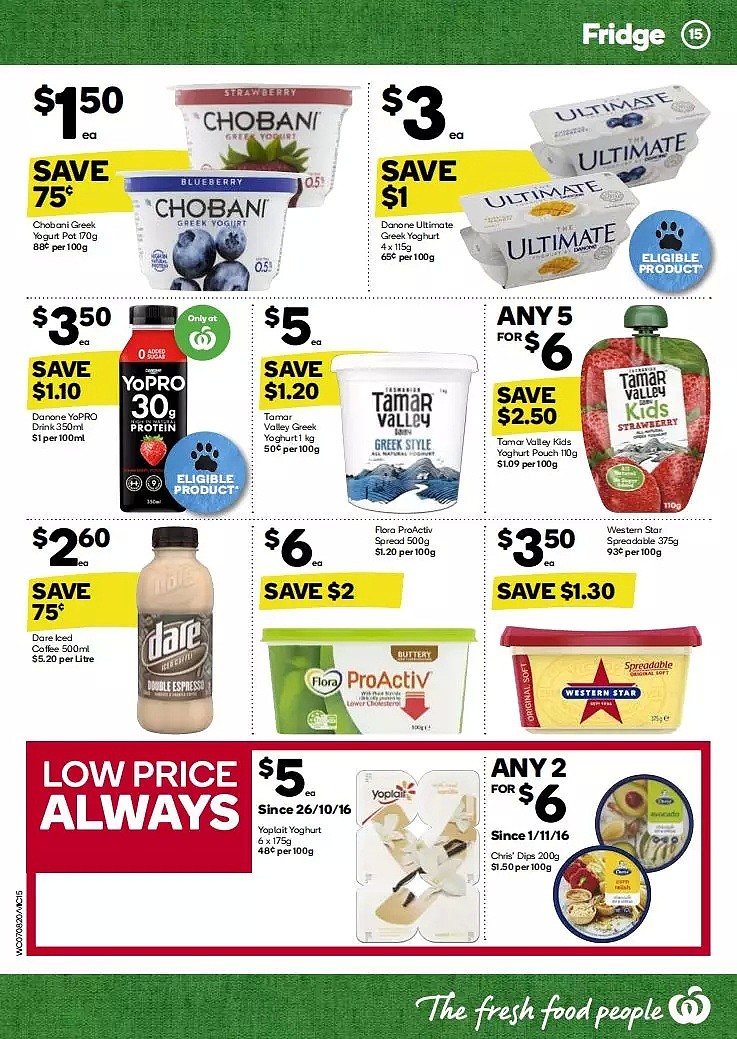 Woolworths 8月7日-8月13日折扣，鸡排、尿不湿半价 - 15