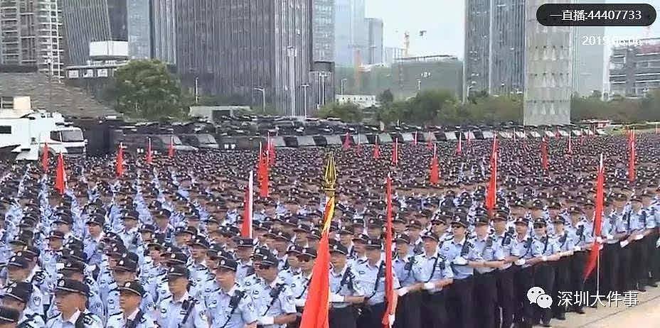 深圳上万警力集结练兵，海陆空都来了，面对袭警暴徒绝不手软（组图） - 9