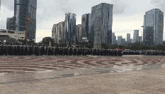 深圳上万警力集结练兵，海陆空都来了，面对袭警暴徒绝不手软（组图） - 19