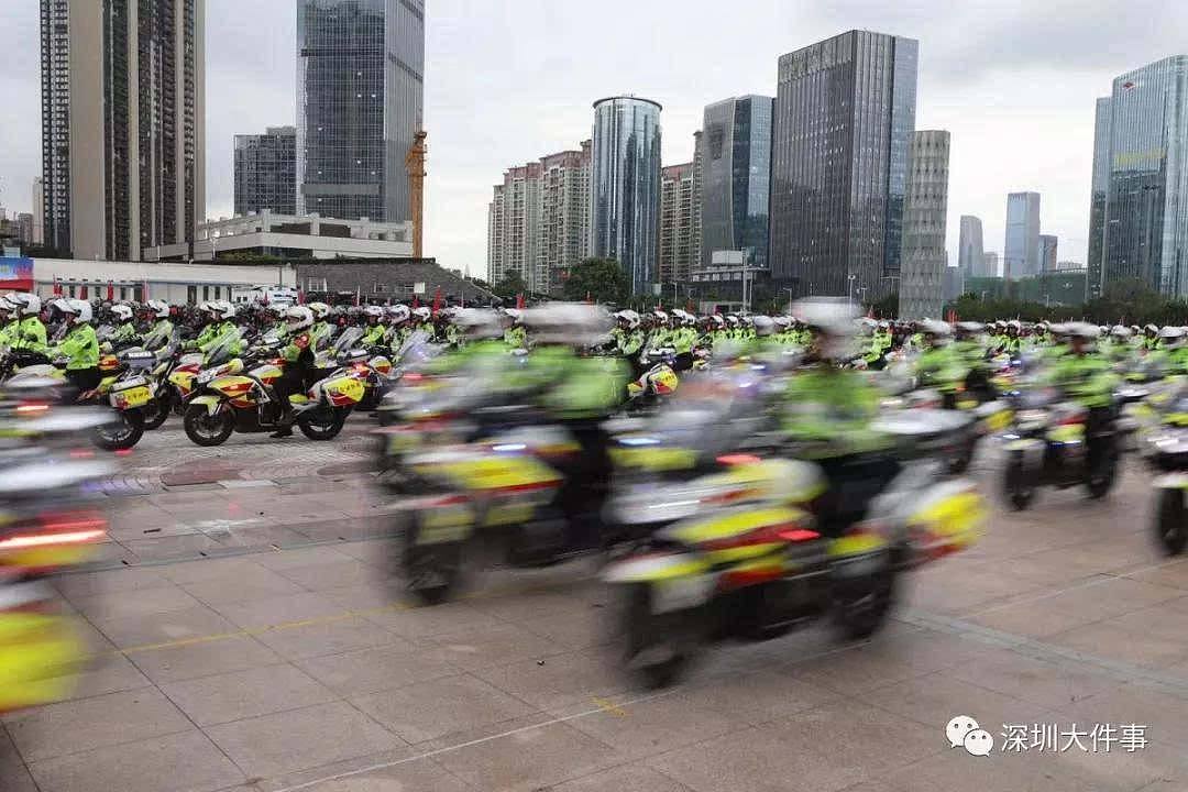 深圳上万警力集结练兵，海陆空都来了，面对袭警暴徒绝不手软（组图） - 20