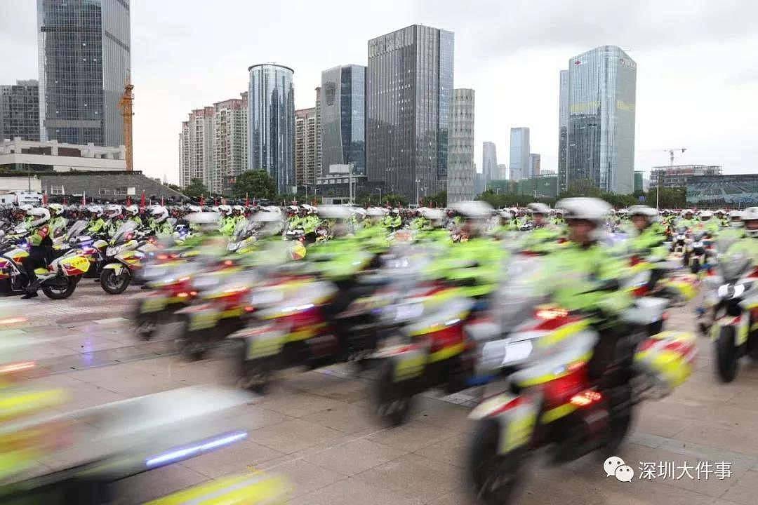深圳上万警力集结练兵，海陆空都来了，面对袭警暴徒绝不手软（组图） - 21