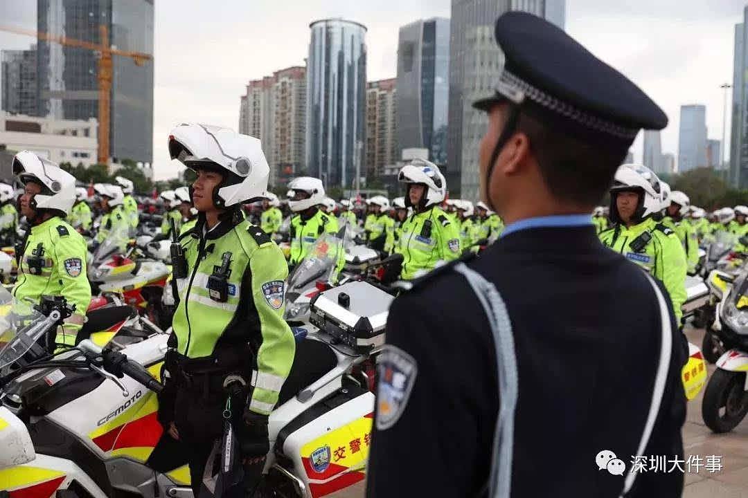 深圳上万警力集结练兵，海陆空都来了，面对袭警暴徒绝不手软（组图） - 23