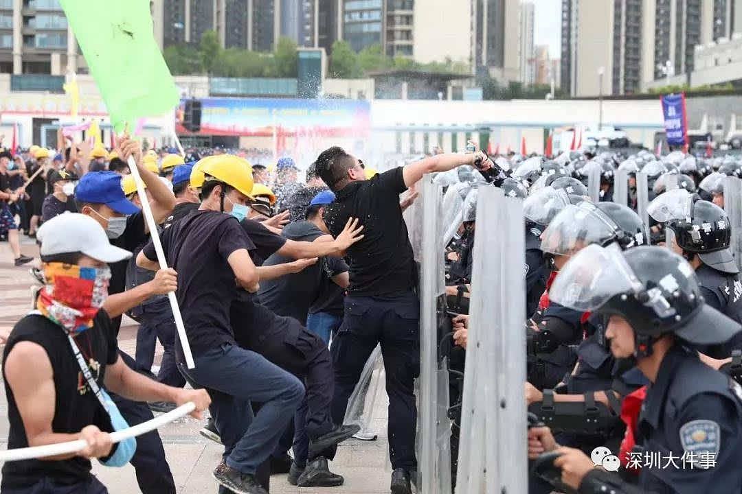 深圳上万警力集结练兵，海陆空都来了，面对袭警暴徒绝不手软（组图） - 28
