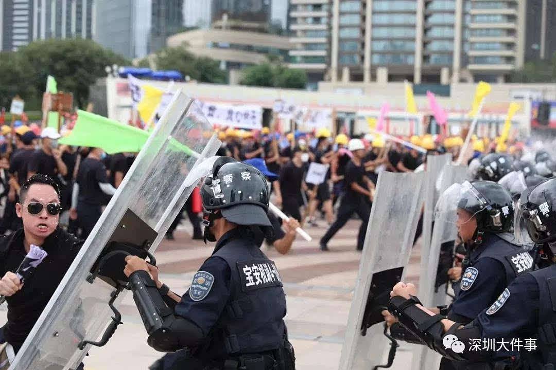 深圳上万警力集结练兵，海陆空都来了，面对袭警暴徒绝不手软（组图） - 30