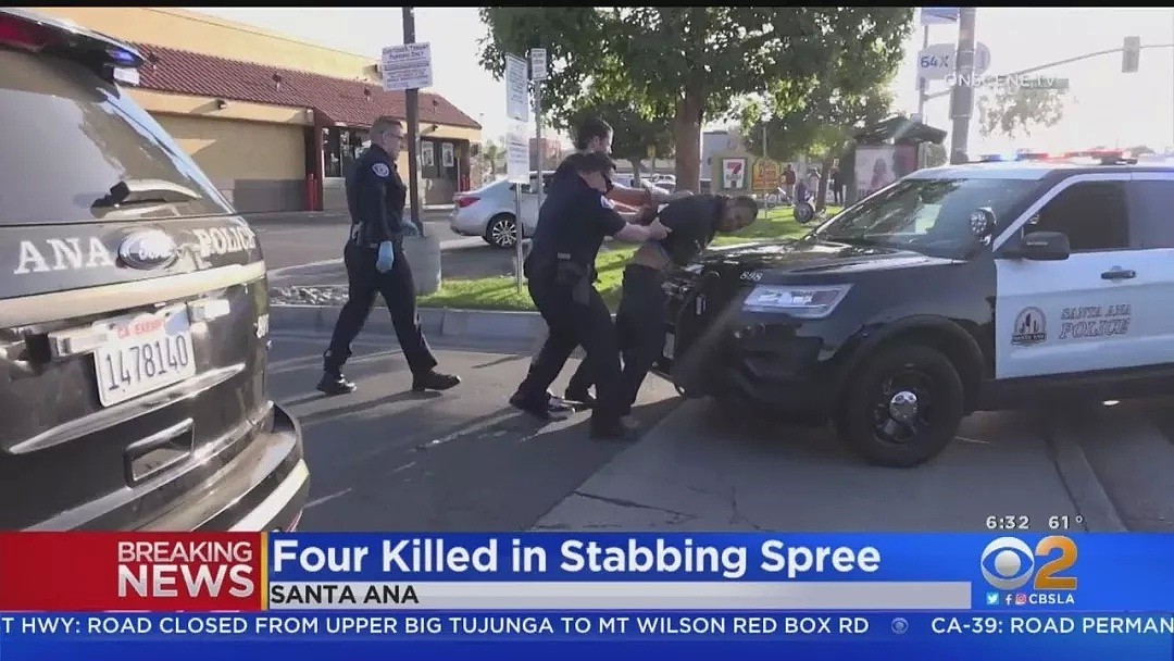 血腥！4死2伤！加州惊爆随机杀人，嫌犯持刀疯砍两小时，无辜路人鼻子被割掉（组图） - 8