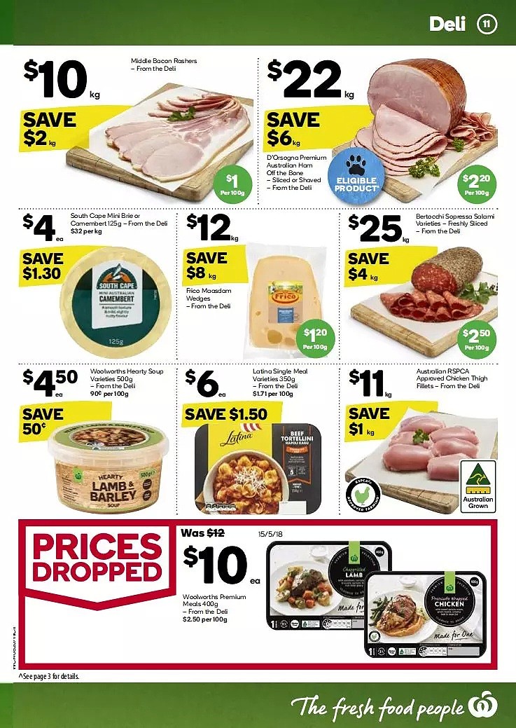 Woolworths 8月14日-8月20日折扣，鱼柳、油、面包半价 - 11