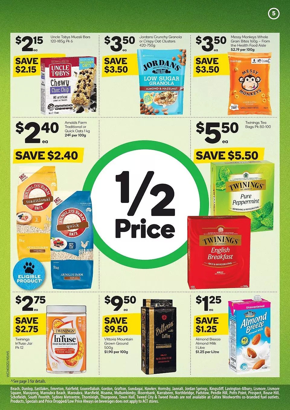 Coles, Woolworths, Aldi, IGA | 8.14~8.20一周折扣 - 21