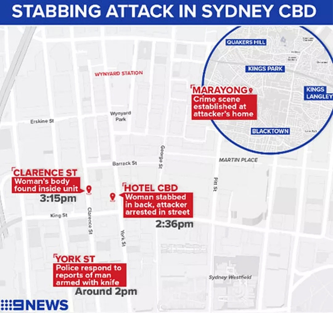 细思极恐！悉尼CBD砍人案细节曝光：妓女被割喉！中国人被捅！凶徒有恐怖主义意识！危机中的他们让人泪目！ - 14