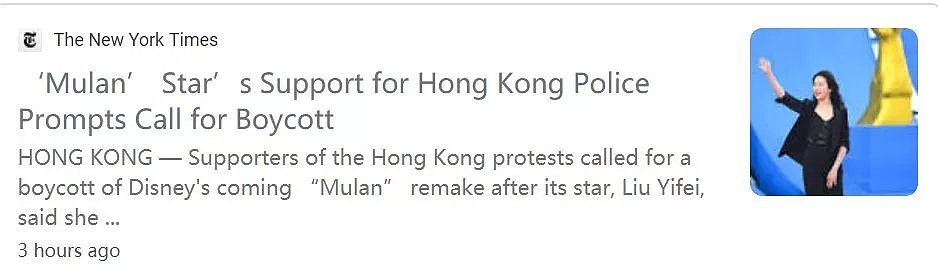 因支持香港警察，刘亦菲《花木兰》被外网极端分子抵制（组图） - 17