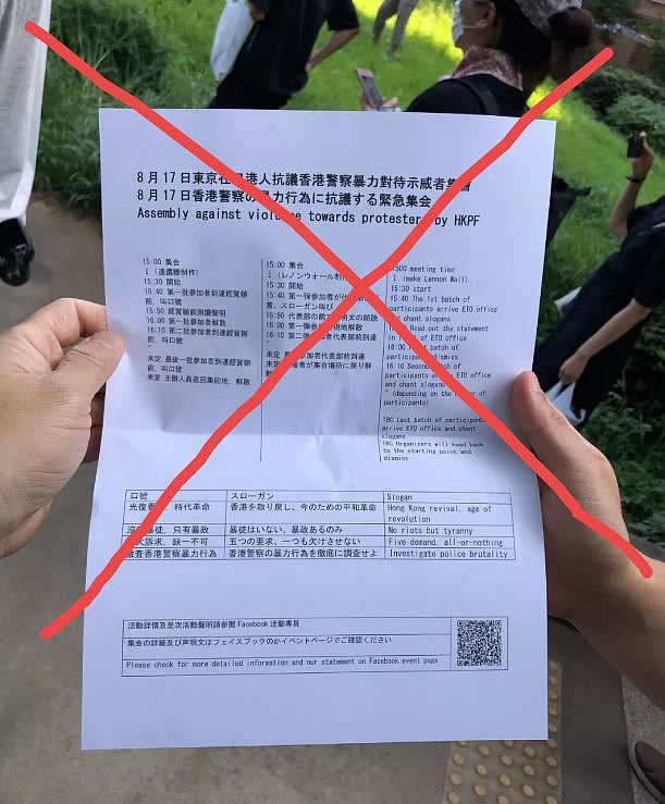 香港废青在日本集会游行，在日华人团结反击！扬国旗，唱国歌，声援祖国！给你们点赞！（组图） - 11