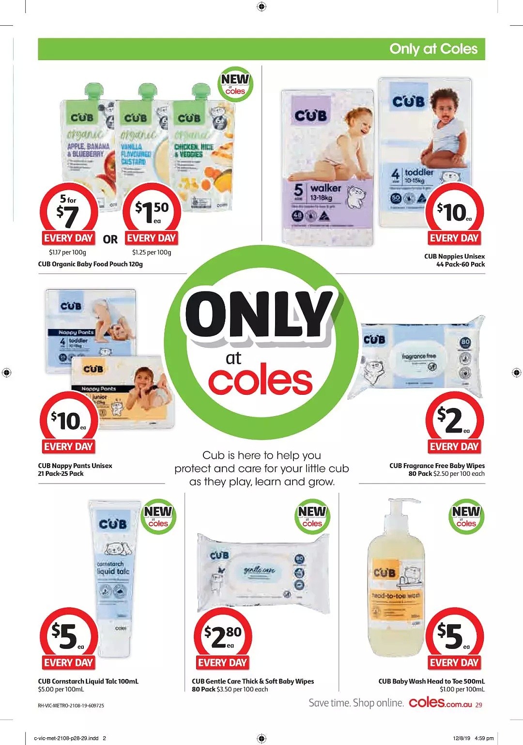 Coles 8月21日-8月27日折扣信息，大米零食洗护用品半价！ - 28
