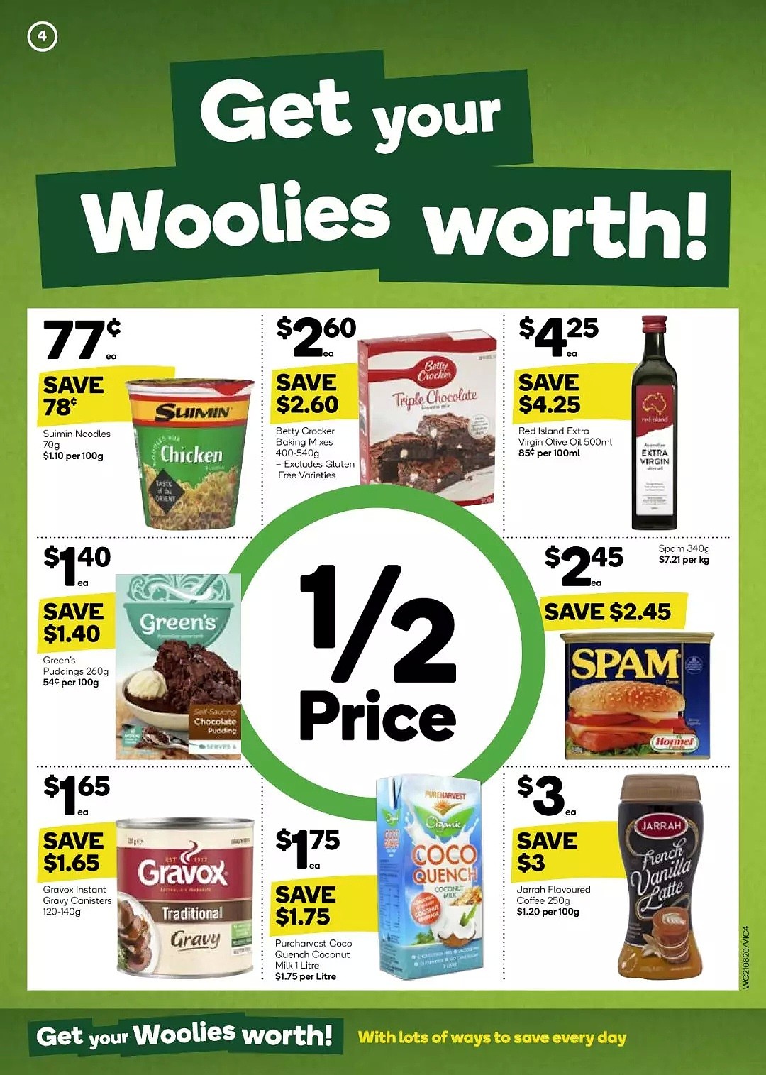 Woolworths 8月21日-8月27日折扣，面包饮料零食等半价 - 4
