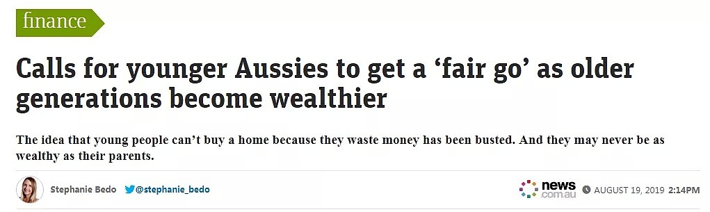 没钱买房的澳洲“废青”：像我爸妈一样有钱？我做不到了。 - 1