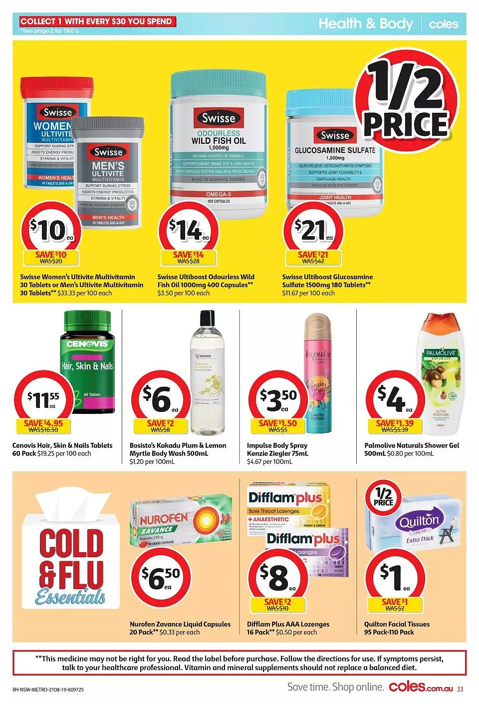 Coles, Woolworths, Aldi, IGA | 8.21~8.27一周折扣 - 19