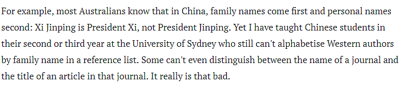 澳媒报道涉扭曲中国留学生，悉尼大学官方正面刚！“我的学生，不用你操心！”（组图） - 5