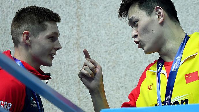 2019游泳世锦赛，英国邓肯拒绝与孙杨合影，孙杨回击。
