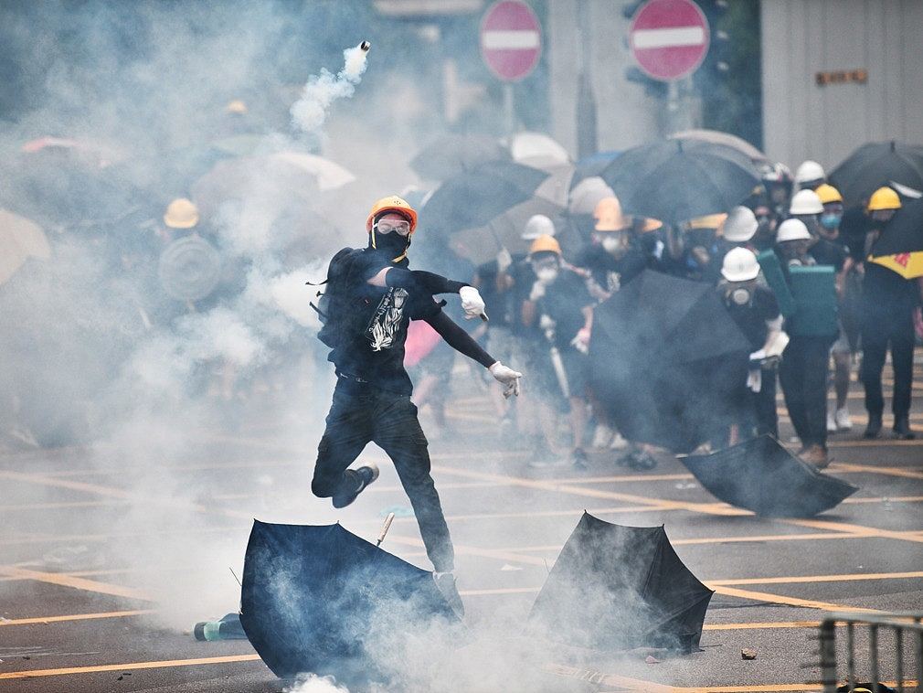 【香港局势】谁在香港街头 一幅错综复杂的群像（图） - 1