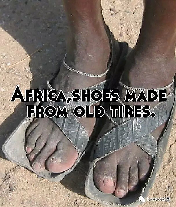 碉堡了！非洲黑叔叔的神鞋！一生只需3双！穿上十万公里免保养...（组图） - 1