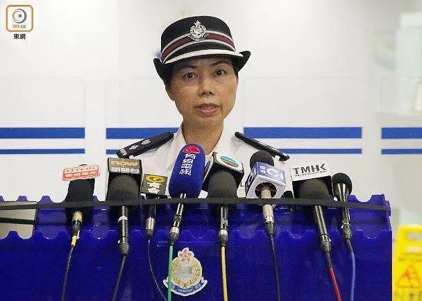 香港警队公共关系科高级警司余铠均。(图源：东网)