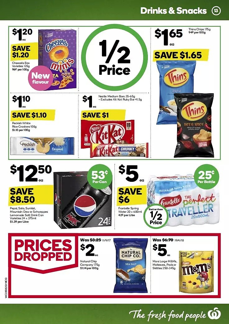 Woolworths 8月28日-9月3日折扣，猪五花肉半价 - 13