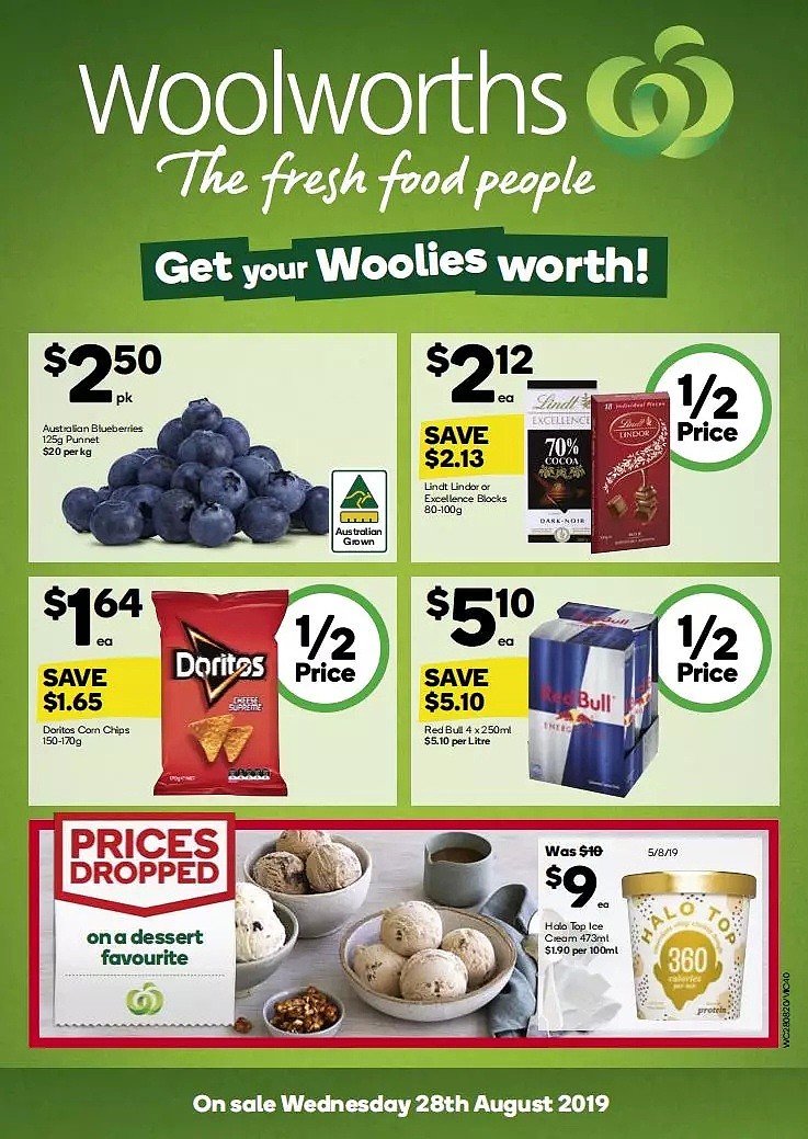 Woolworths 8月28日-9月3日折扣，猪五花肉半价 - 40