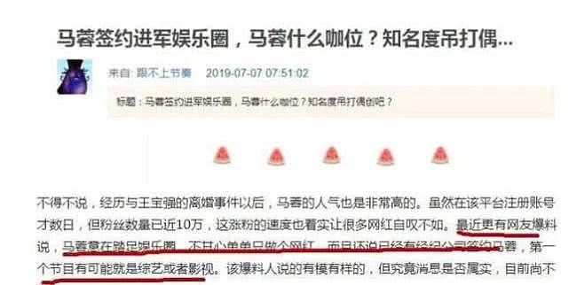 马蓉签约经纪公司后商演活动报价单出炉：出场费5万（组图） - 4