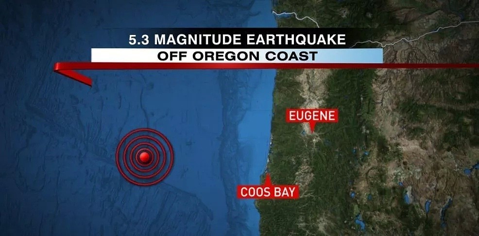 躲不掉！俄勒冈州突发6.3级大地震，九级大地震和海啸可能随时袭击美西北区（视频/组图） - 1