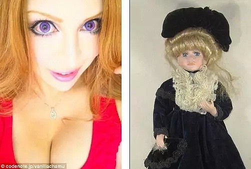 日本女星一心想成为法国洋娃娃，狂砸2亿日元整容超过100次...（组图） - 2