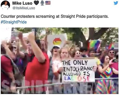 美国出现了莫名其妙的异性恋游行，差点和同性恋们打了起来...（组图） - 30