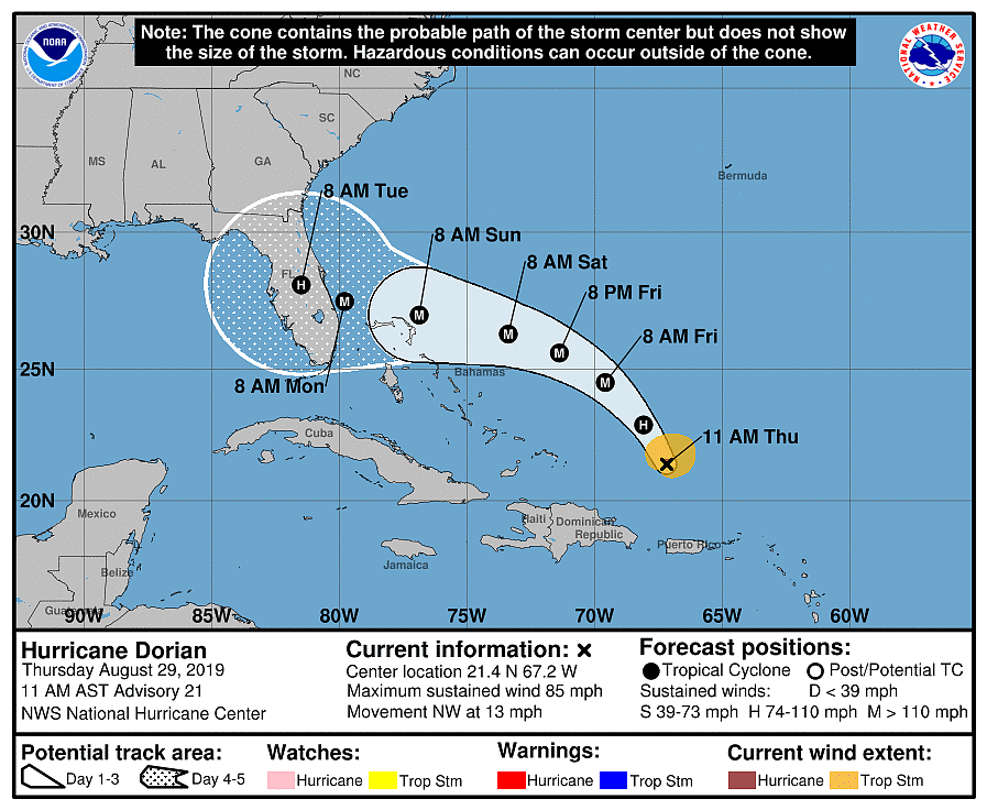 搬出“手绘”地图，特朗普坚称“多里安”飓风将席卷阿拉巴马（组图） - 4