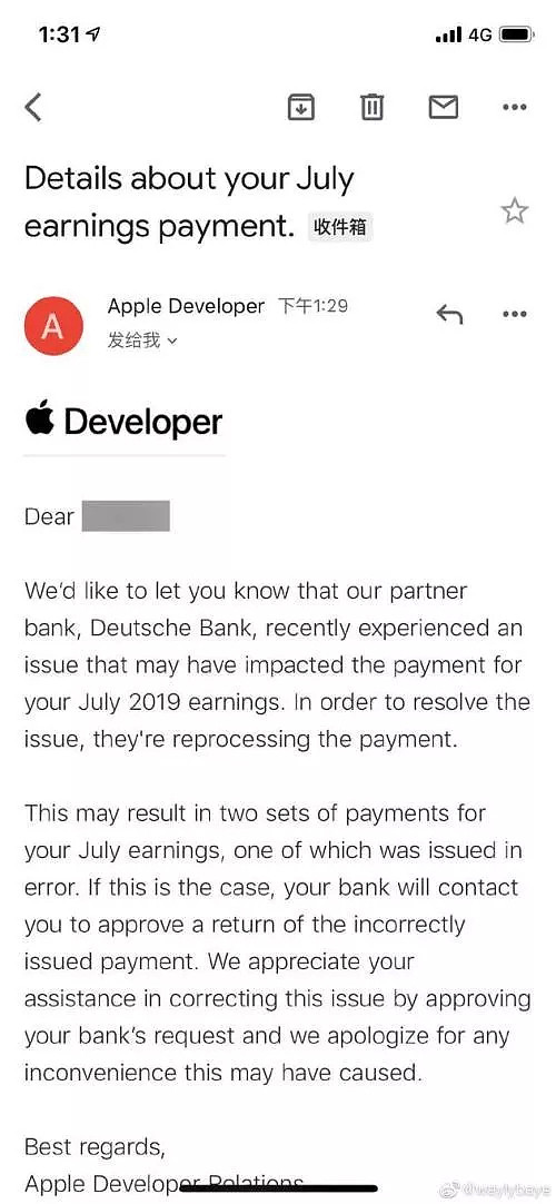 搞事情！误用美元结算，中国开发者工资暴涨7倍！苹果公司：麻烦退回来吧（组图） - 8