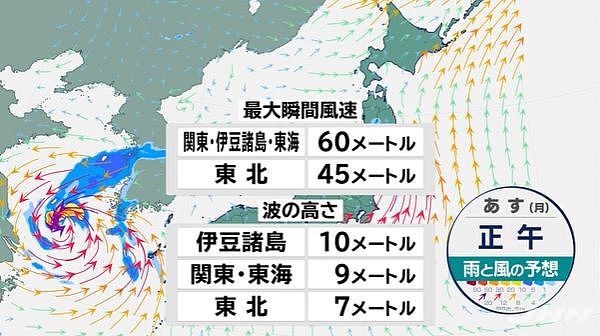 红色警报！台风15号直袭东京，70多个航班停飞，明日8点前电车全部停运！（组图） - 5