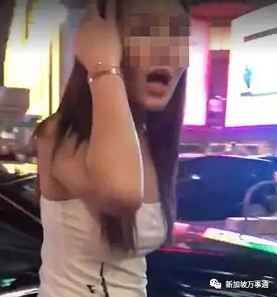 新加坡美女“路霸”火了！撞箱、推人、爆粗，甚至逆行……（组图） - 2