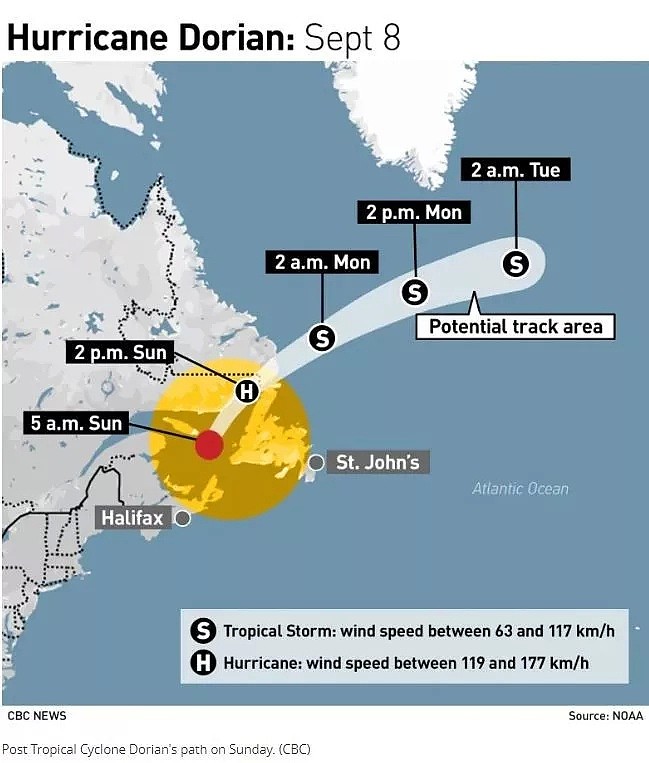 40万户停电军队出动！杀人飓风吹飞游艇！吹断吊车！加拿大经历了什么？（组图） - 37