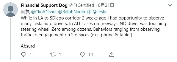 一车人都在睡觉！Tesla以100公里时速狂飙！目击者吓呆（组图） - 12