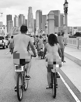 宣扬自由的法国竟然不允许巴黎街头裸骑？法国网友：确实辣眼睛！（组图） - 20