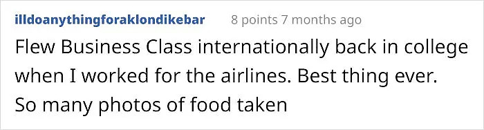 被免费升到商务舱，这个网友飞机上一路吃吃吃，羡慕了...（组图） - 19