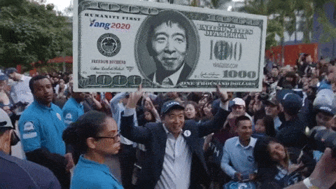 全场欢呼！华裔候选人杨安泽宣布发自由红利12万美元，黑马逆袭力压老政客（组图） - 10