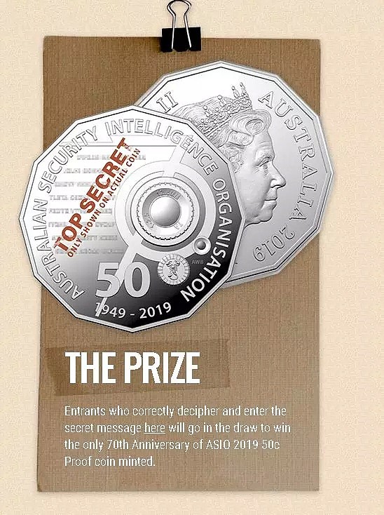 哇！澳洲皇家造币厂邀请全民“剧本杀”，新50分硬币上有密码 - 10