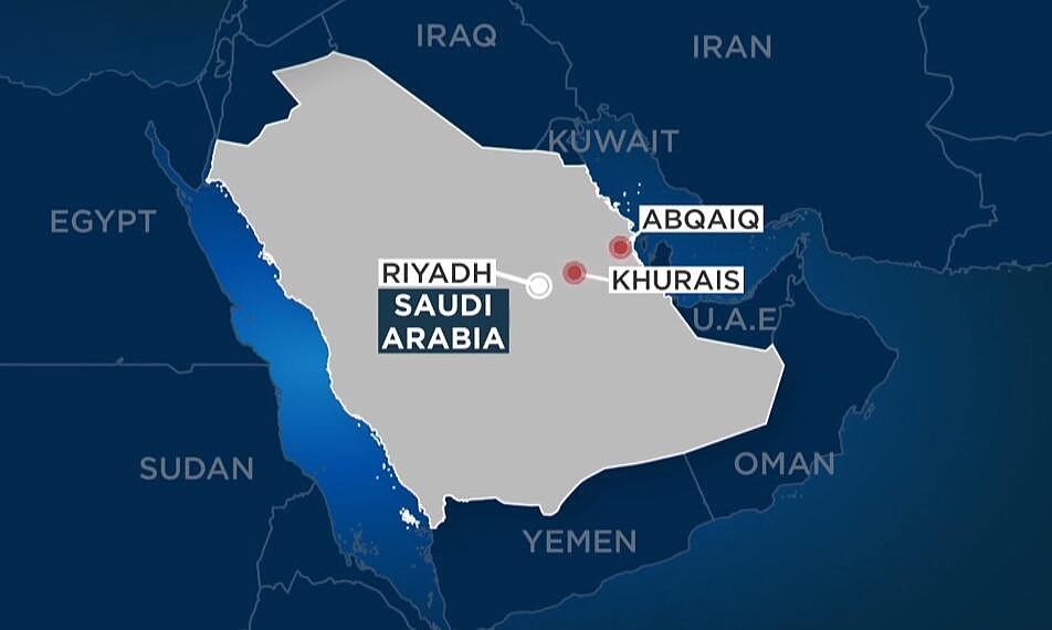 无人机袭击沙特“世界最大石油加工设施”，火光冲天（组图） - 3