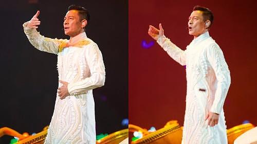 刘德华吉隆坡演唱会以《中国人》开场，穿长袍耍中国功夫燃爆全场