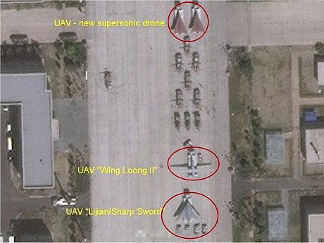中共阅兵：两最新无人机曝光 技术奇袭超美（组图） - 1