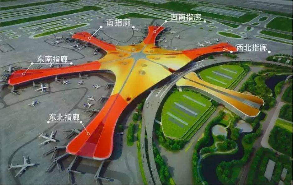 北京新机场满满黑科技：走路最多8分钟就能登机...（组图） - 2