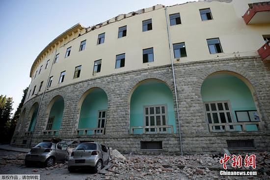 阿尔巴尼亚5.6级地震致数十人伤 许多建筑物遭破坏（图） - 1