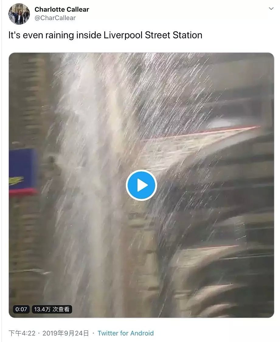 暴雨瘫痪伦敦，地铁、国会被淹，数千人被困至午夜！极端天气将持续数日（组图） - 16