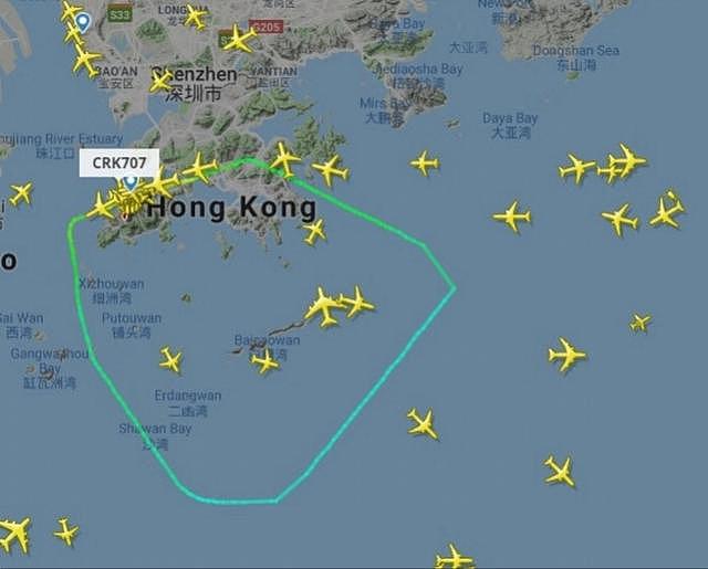 香港航空飞巴厘岛客机起飞半小时紧急返航！着陆巨响冒出大量浓烟
