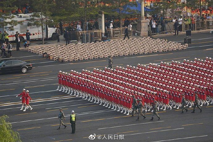直播！中华人民共和国成立70周年国庆大阅兵，7万羽和平鸽高飞，庆祝大会结束（视频/组图） - 48