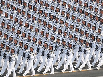 【中共建政70年】国庆盛大阅兵式彰显的中国“向海图强”（组图） - 3