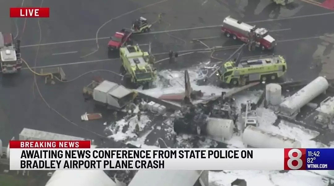 恐怖！轰炸机坠毁国际机场！机上13人生死不明！目击者：一个巨大的橙色火球…（组图） - 5
